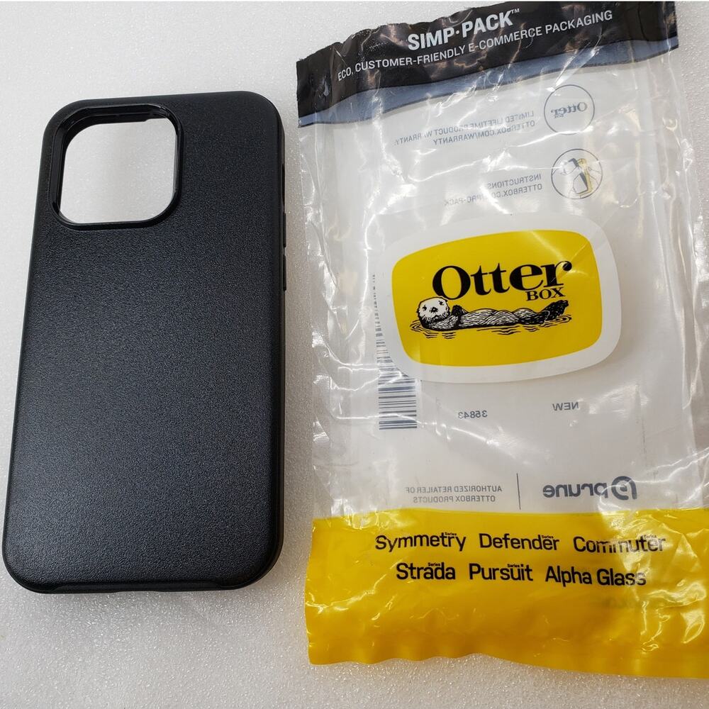OtterBox Symmetry Series Case for Apple iPhone 14 Pro (Black)